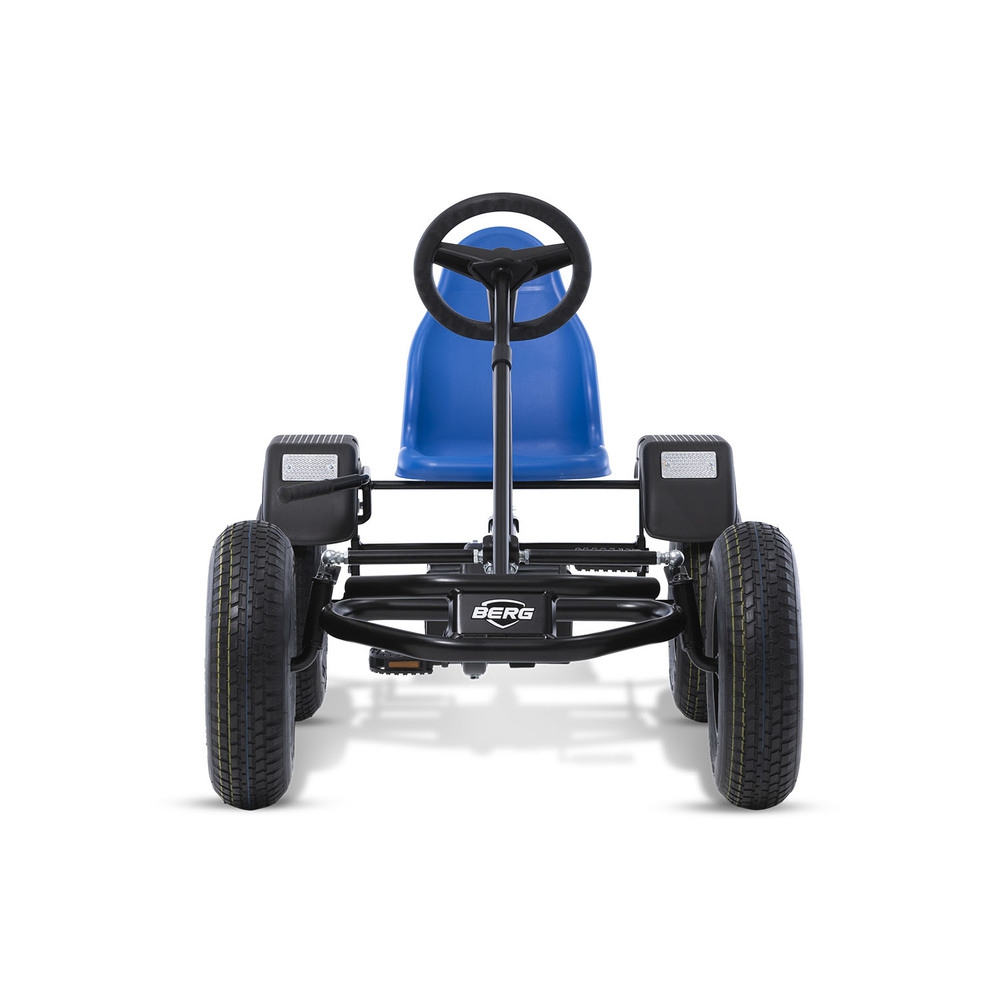 Gokart na pedały xl b.rapid blue bfr pompowane koła od 5 lat do 100 kg