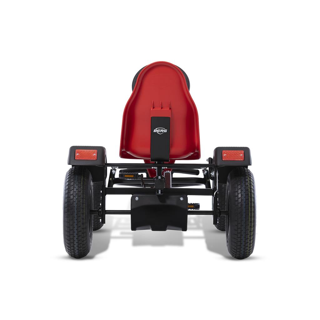 Gokart na pedały xl b.super red bfr pompowane koła od 5 lat do 100 kg