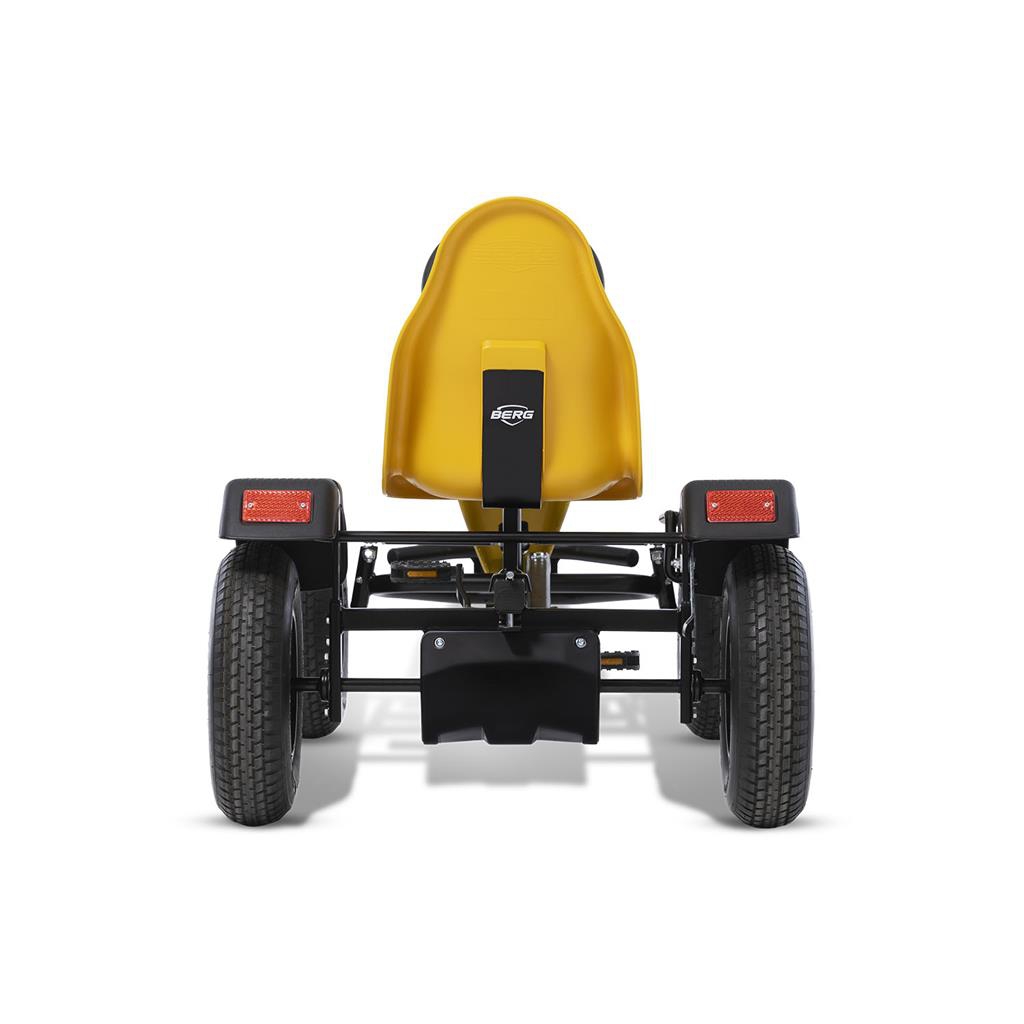 Gokart na pedały xl b.super yellow bfr pompowane koła od 5 lat do 100 kg