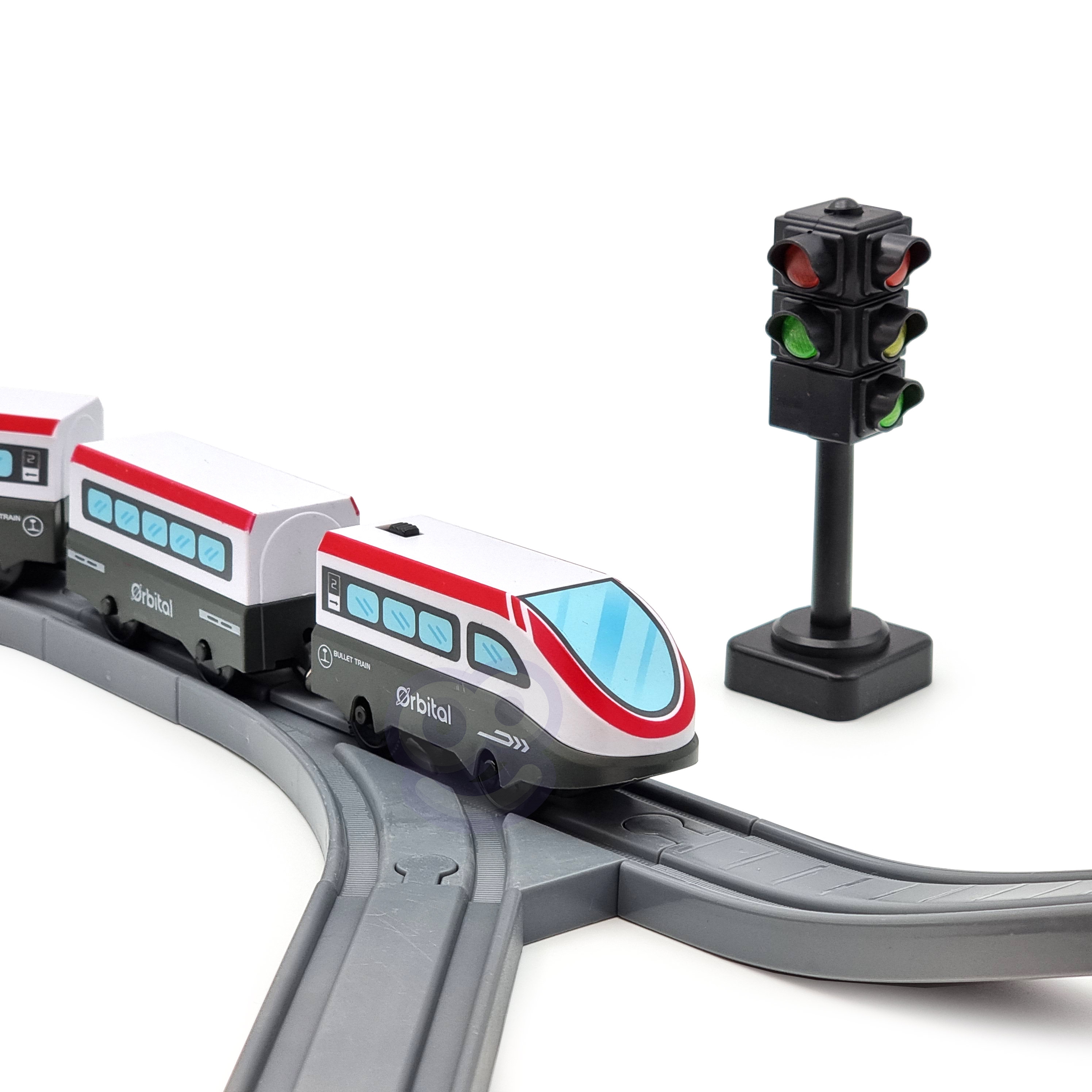 Kolejka elektryczna tor most tunel 80 el.