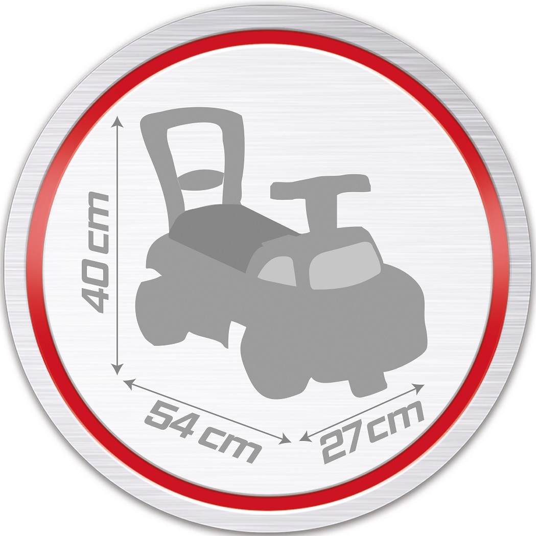Jeździk auta pchacz cars czerwony