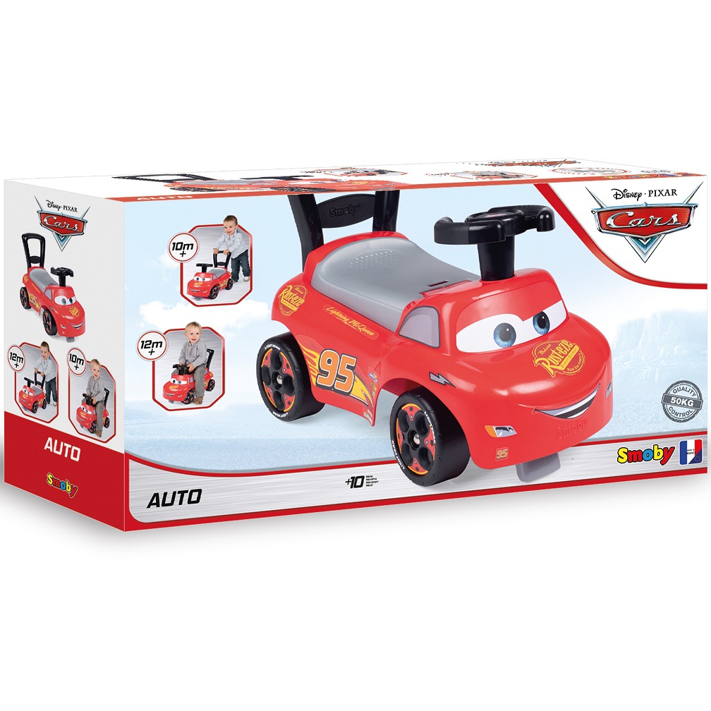 Jeździk auta pchacz cars czerwony