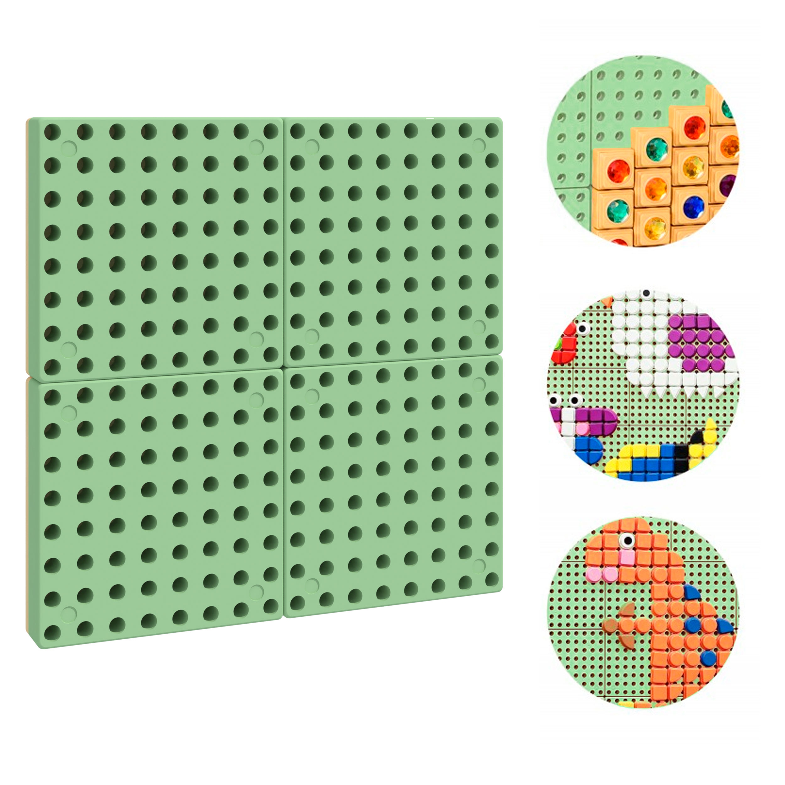 Panel ścienny tablica naukowa kreatywna stem tablica na zewnątrz outdoor + panel monatażowy 40 x 40 (cm)