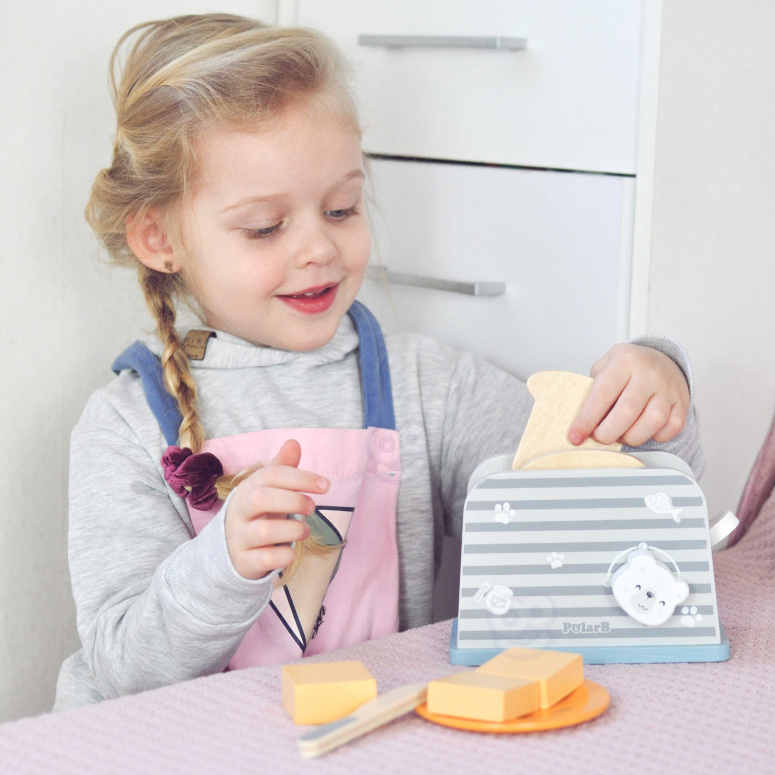 Toastik Polarb - Drewniany Toster Malucha