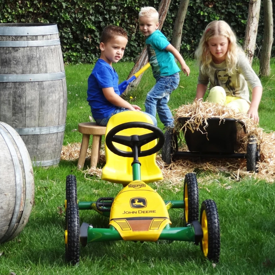 Gokart na pedały buddy john deere 3-8 lat do 50 kg