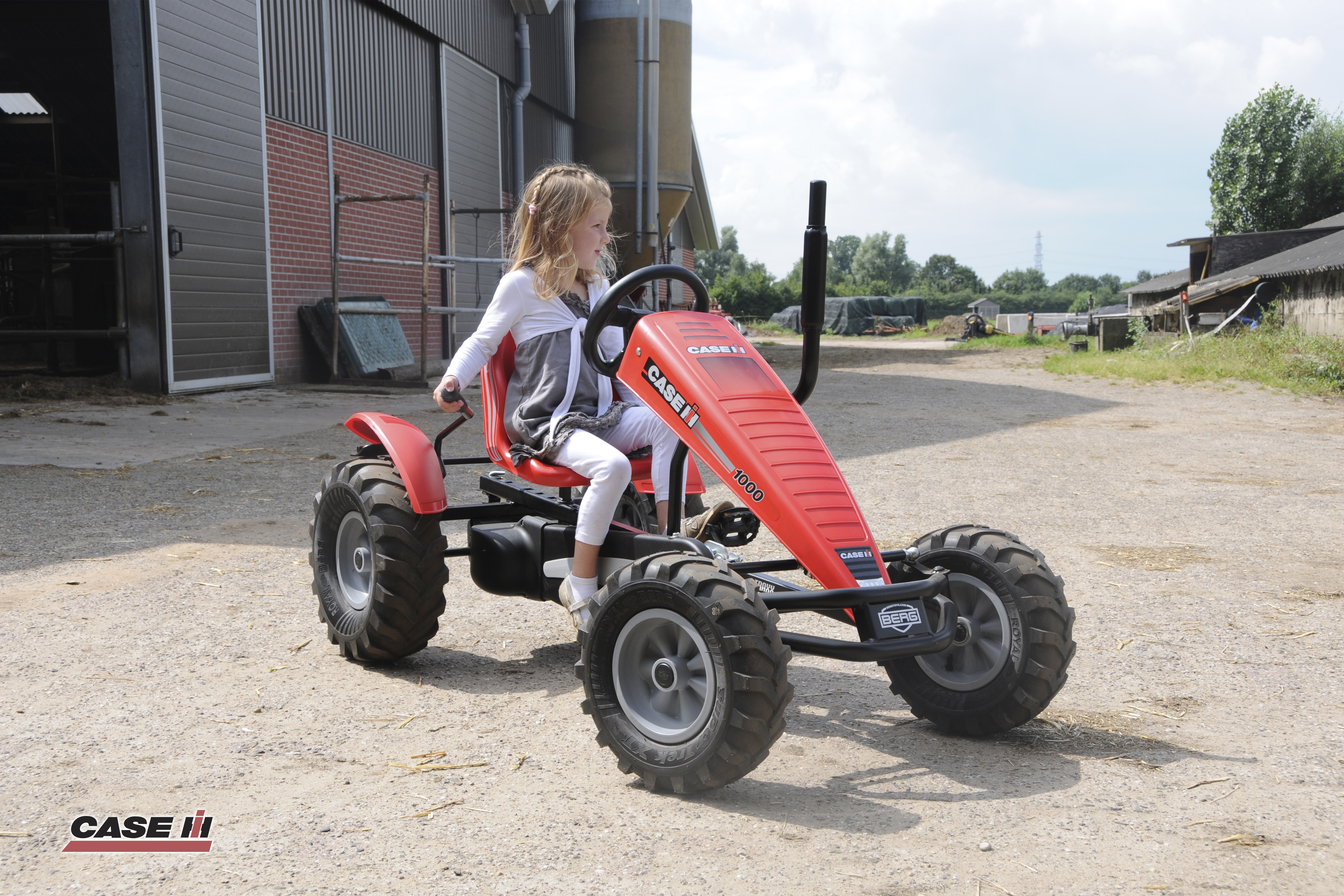 Gokart na pedały xl case ih bfr