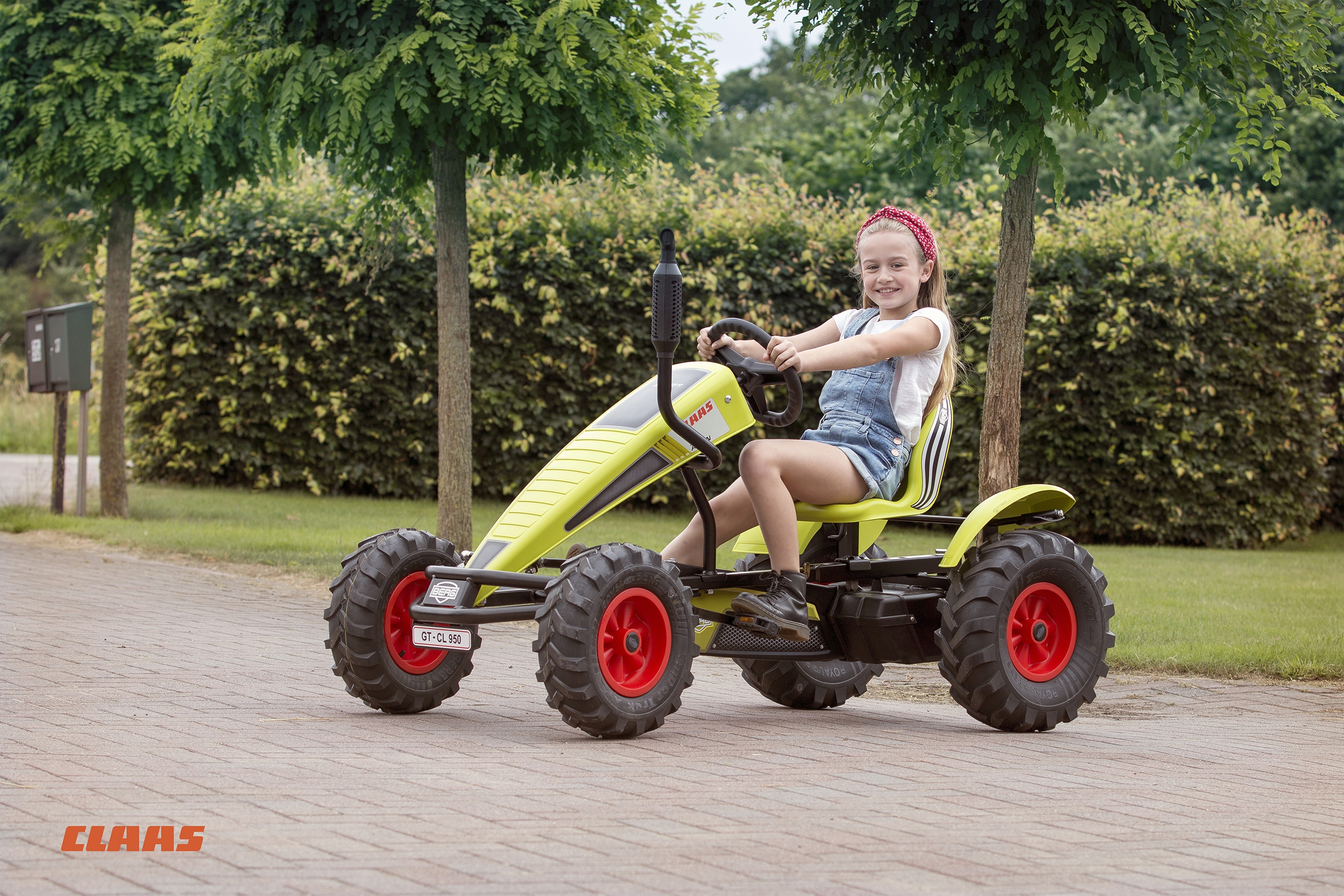 Pedal go-kart xl claas bfr