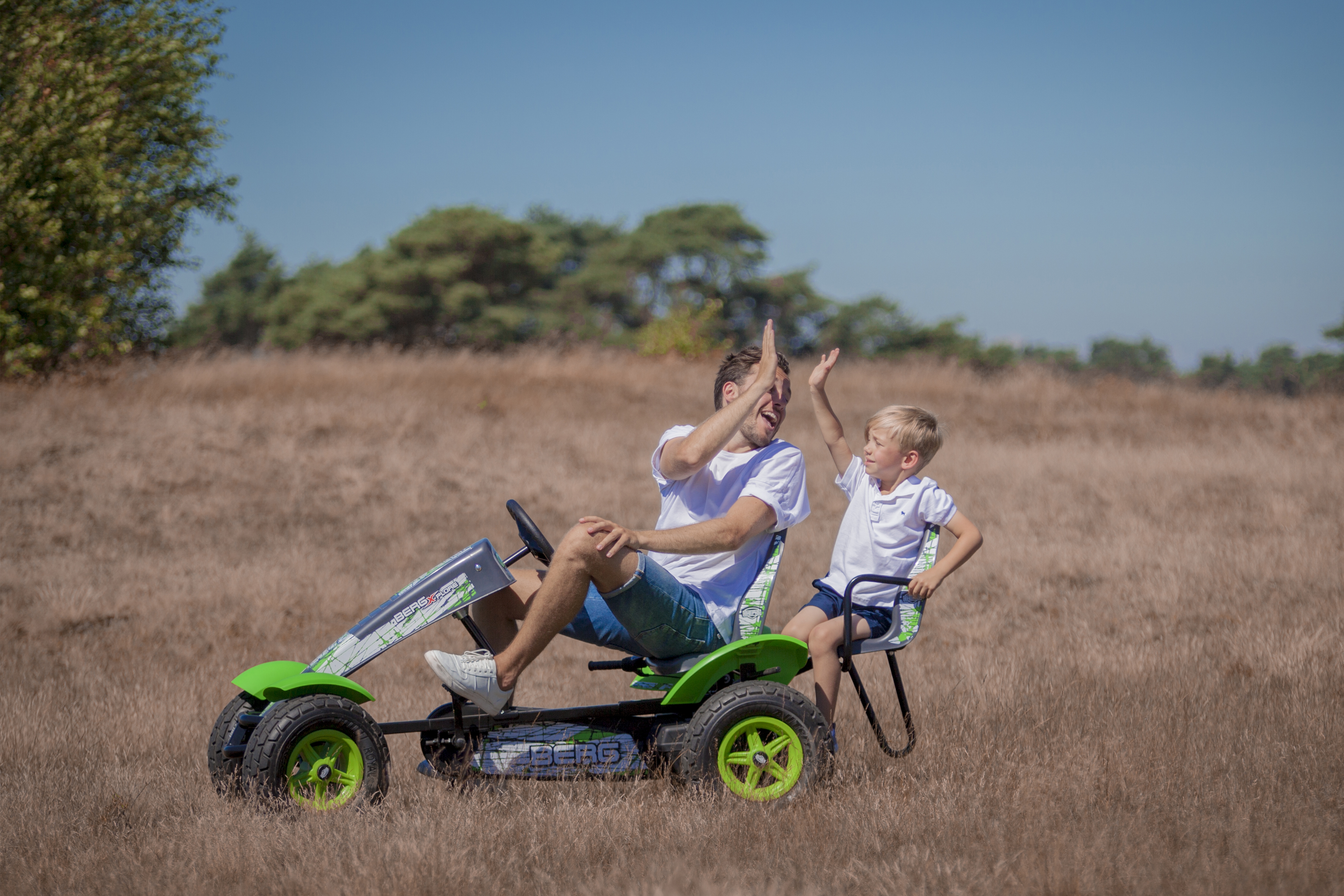 Gokart na pedały xl x-plore bfr pompowane koła od 5 lat do 100 kg
