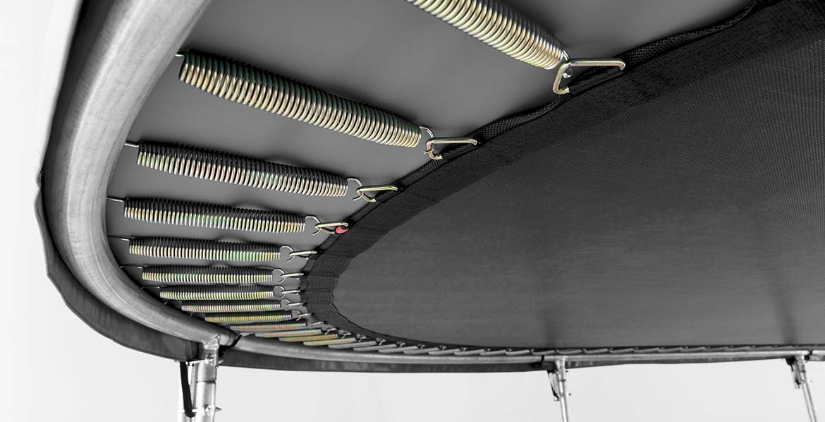 Trampolina favorit 520 x 345 cm + siatka bezpieczeństwa comfort +