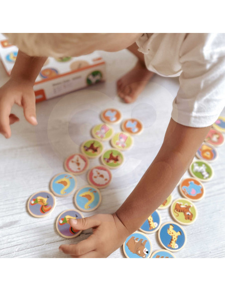 Gra Zapamiętywanie Memo Zwierzątka Viga