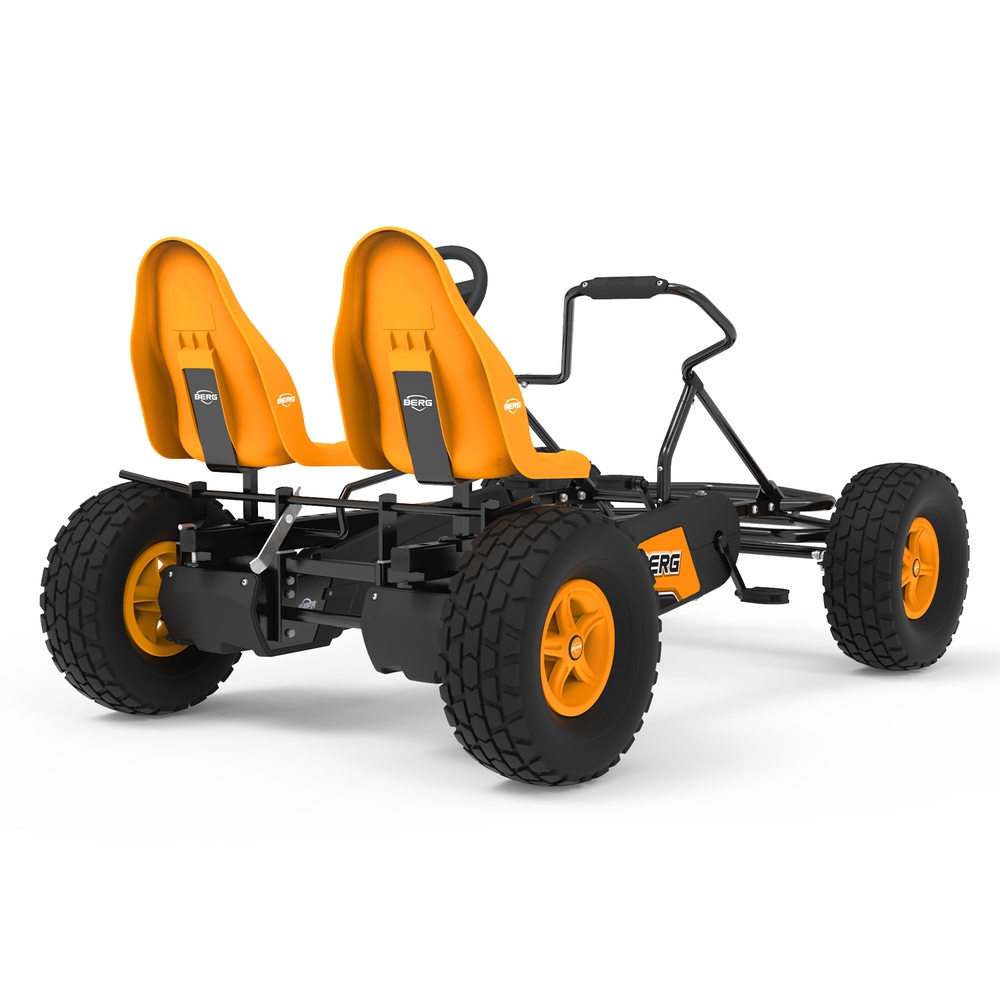 Gokart na pedały duo coaster bfr dwuosobowy 6+