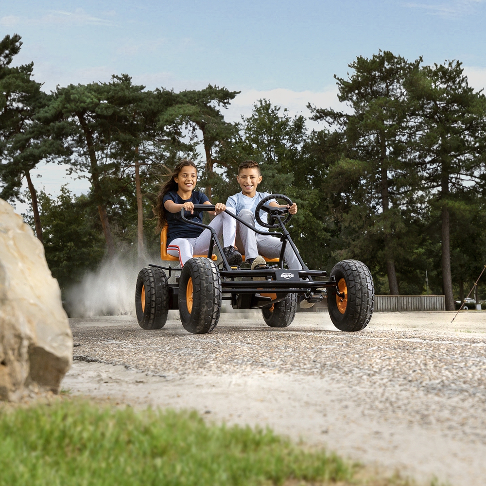 Gokart na pedały duo coaster bfr dwuosobowy 6+