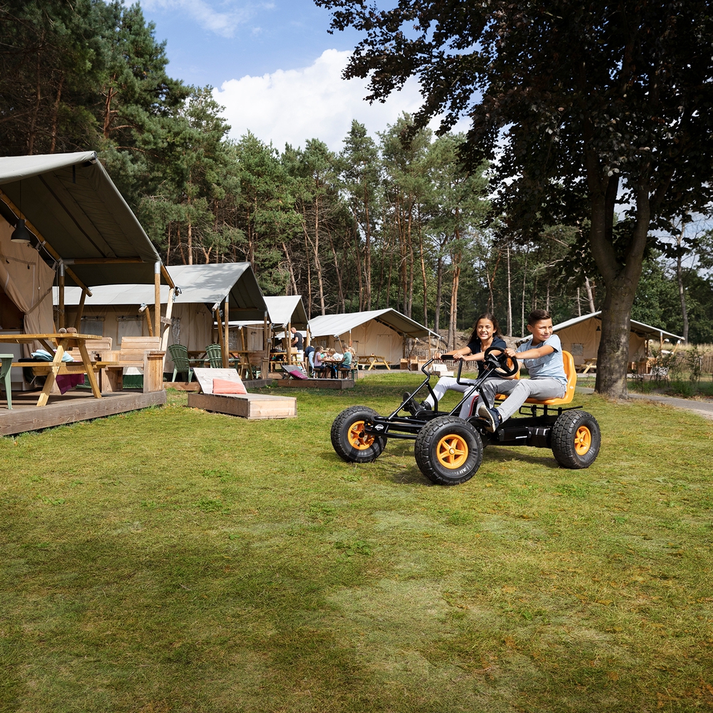 Gokart na pedały duo coaster bfr dwuosobowy 6+