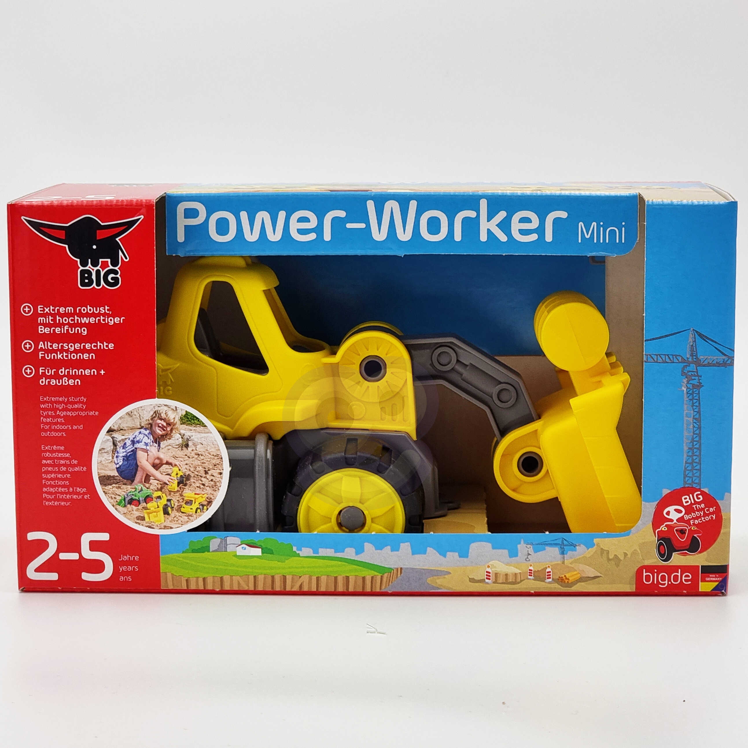 Power worker mini ładowarka samochód do piasku