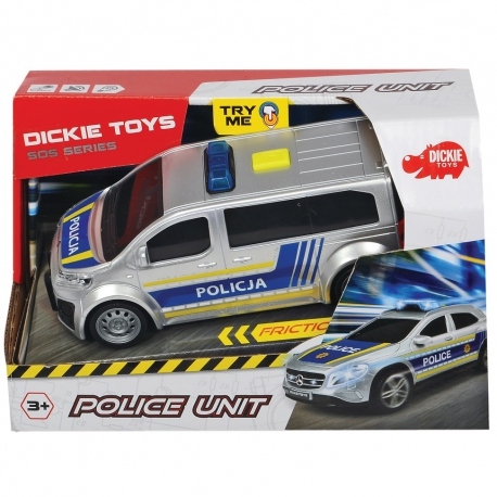 DICKIE SOS Jednostka Policyjna Policja Citroen Bus
