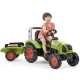 FALK DUŻY Traktor na Pedały CLAAS Przyczepa