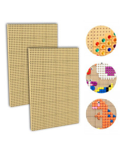 Tablica Naukowa Kreatywna Masterkidz Zestaw 2 Sztuki 80x120