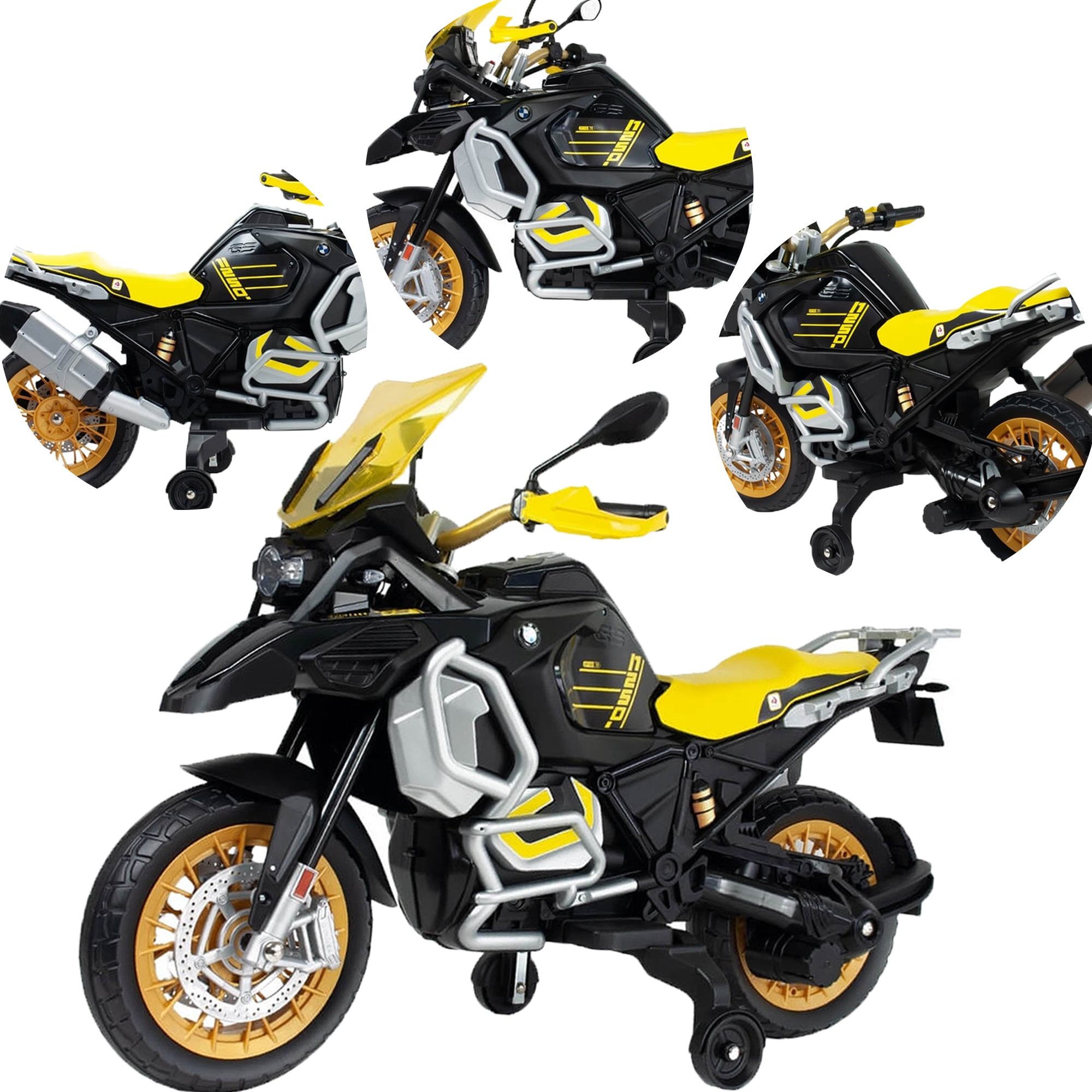 Motor motocykl elektryczny bmw r1250 adventure 40th anniversary 12v dodatkowe kółka