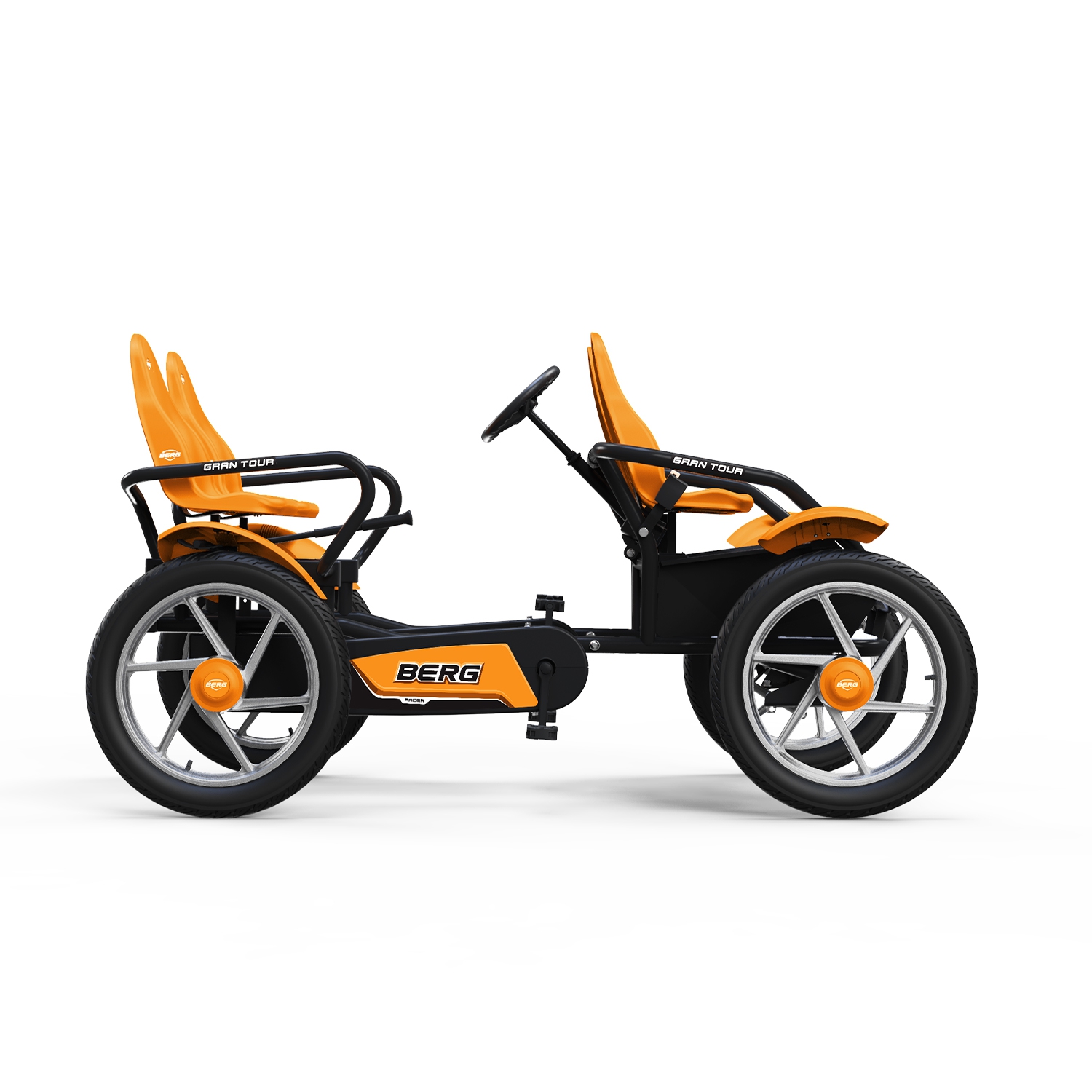 Gokart na pedały 4-osobowy gran tour racer do 225 kg