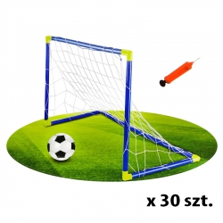 Football goal with ball and pump Football Sport Woopie