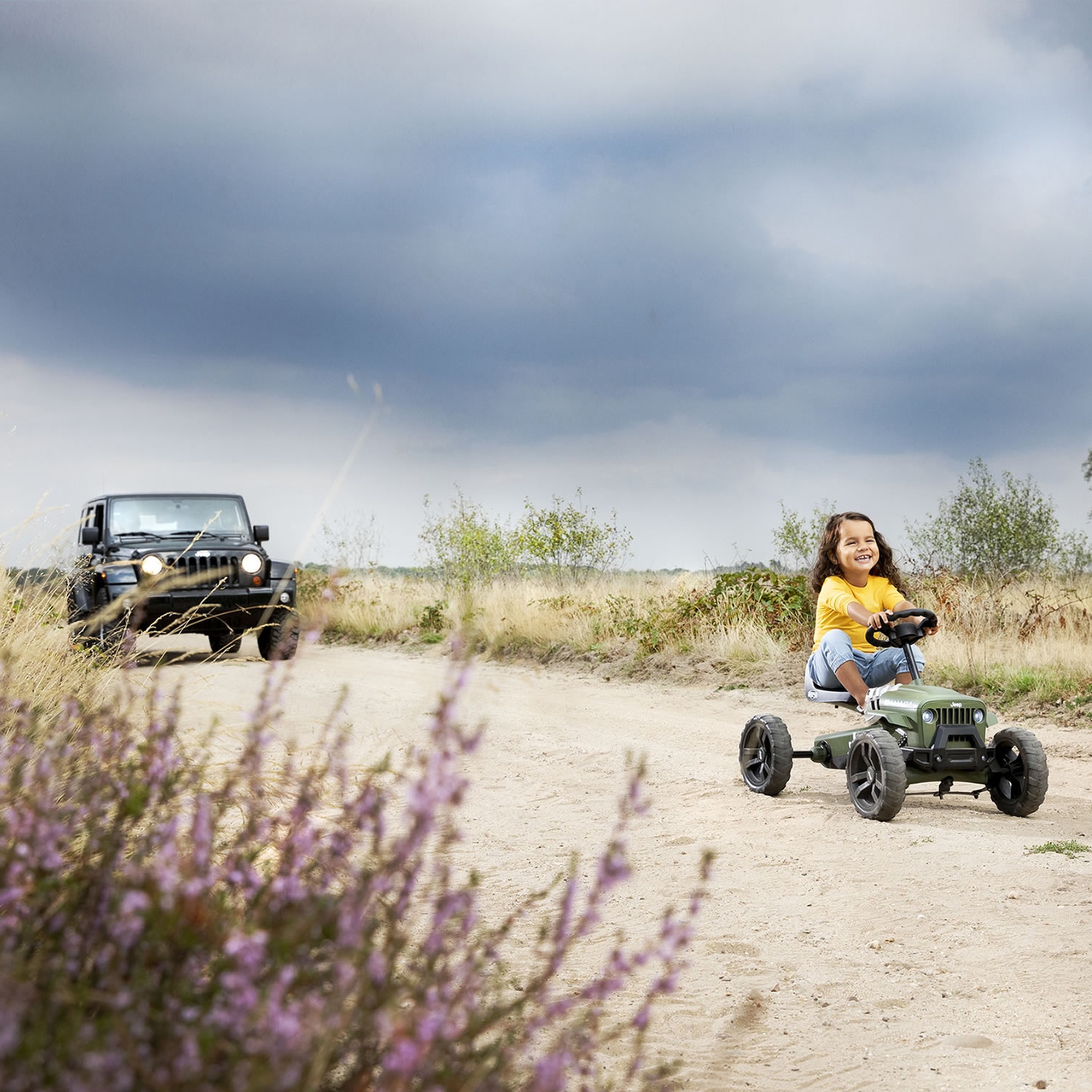 Gokart buzzy jeep sahara ciche koła do 30 kg