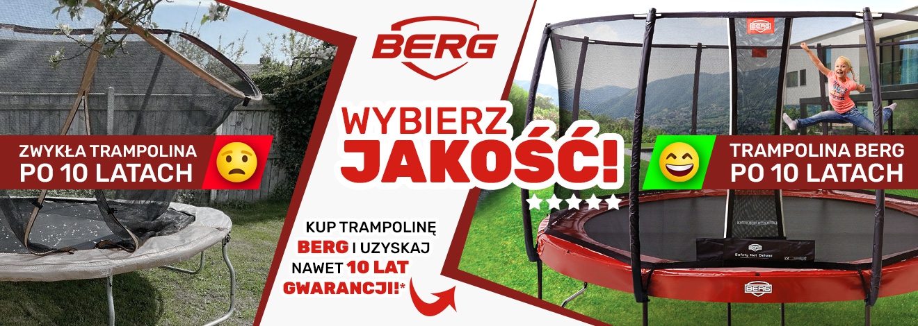 Trampolina grand champion inground 350 x 250 zielona+ siatka bezpieczeństwa deluxe