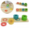 MASTERKIDZ Game Learning to Count Colors and Sizes Montessori Puzzle