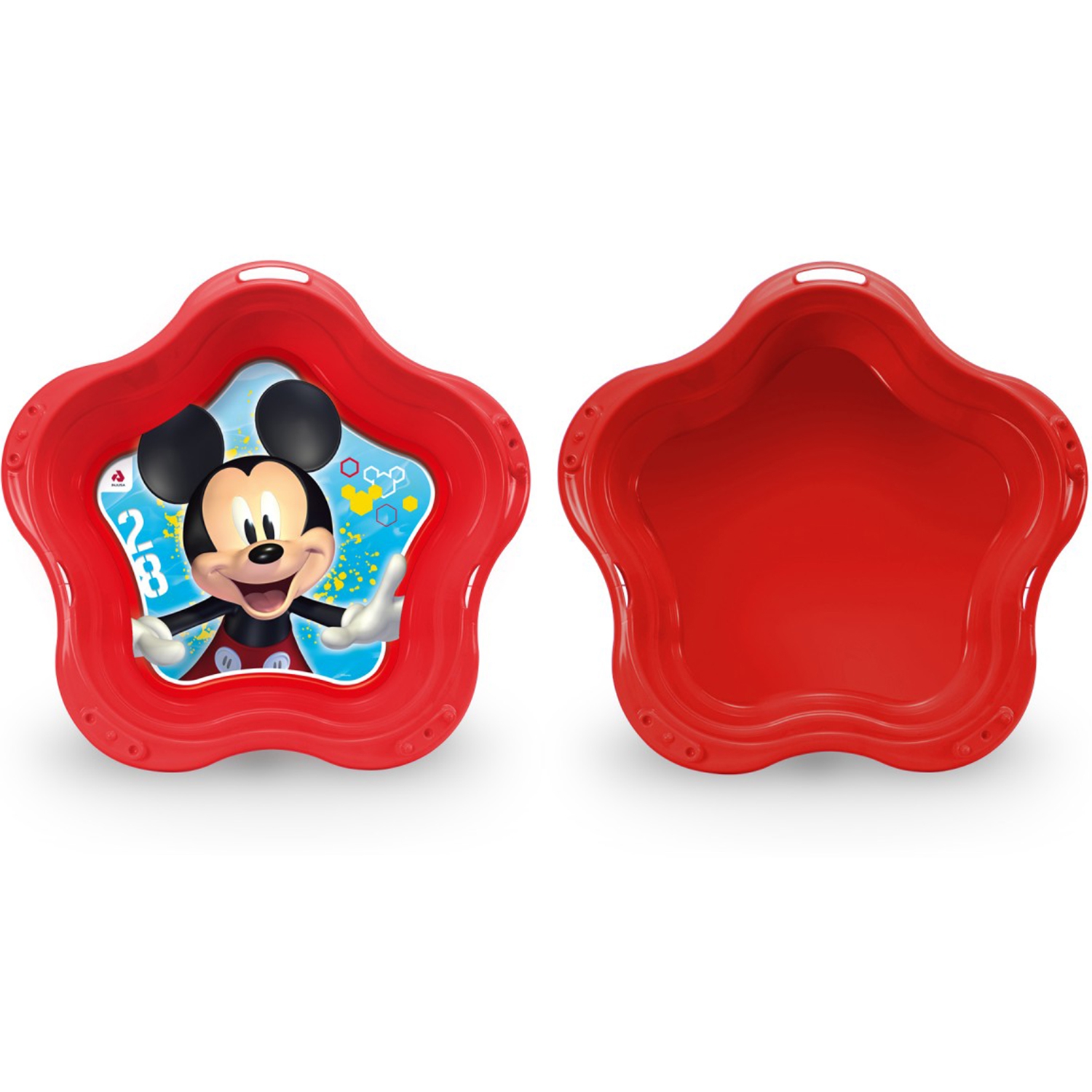 Myszka mickey piaskownica muszelka basen 2w1