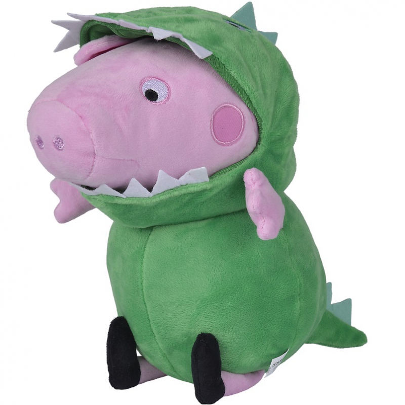 SIMBA Świnka Peppa Maskotka George Dinozaur Brat 28cm