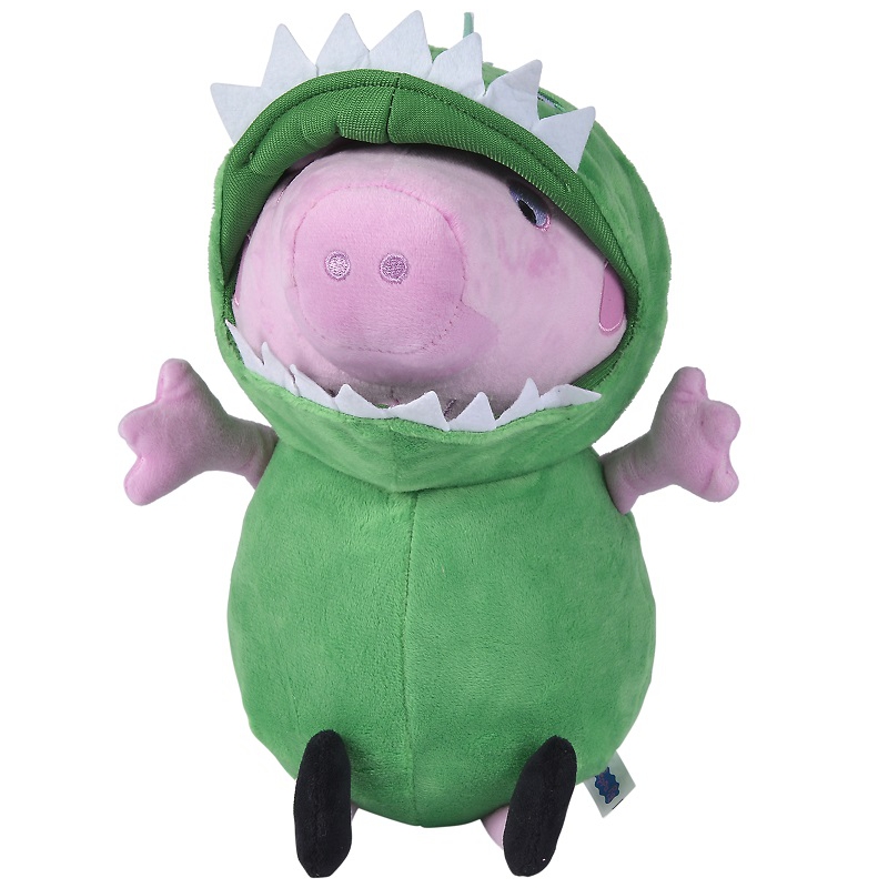 SIMBA Świnka Peppa Maskotka George Dinozaur Brat 28cm