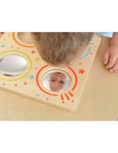 Sensoryczna Tablica Lustra I Soczewki Zakrzywienia Obrazu Masterkidz