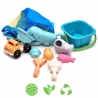 WOOPIE Sand set in a bucket with a spatula Fish 9 pcs.