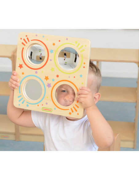 Sensoryczna Tablica Lustra I Soczewki Zakrzywienia Obrazu Masterkidz