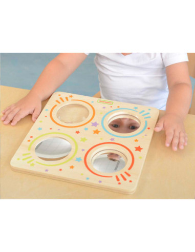 Sensoryczna Tablica Lustra I Soczewki Zakrzywienia Obrazu Masterkidz