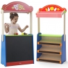 VIGA Wooden Theater and Grocery Store 2-in-1