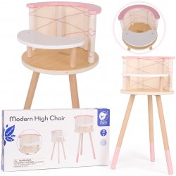 CLASSIC WORLD Wooden Doll Feeding Chair Pluszaków