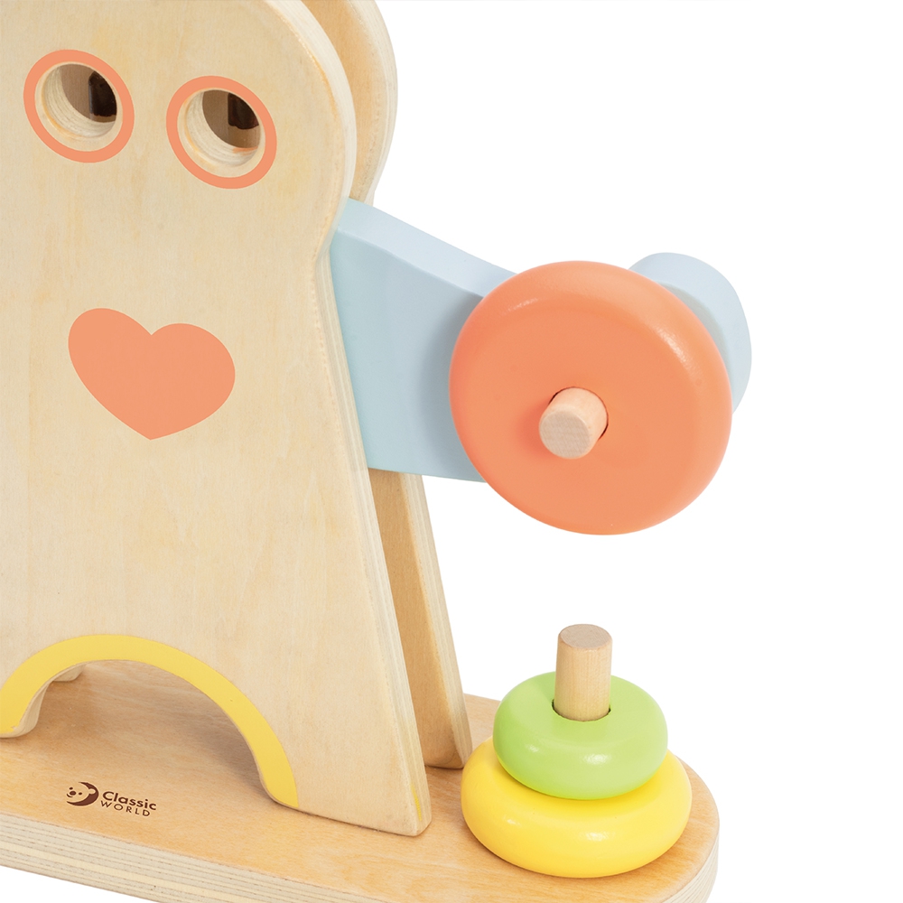 Edukacyjna waga równoważnia hercules dla dzieci montessori 7 el.