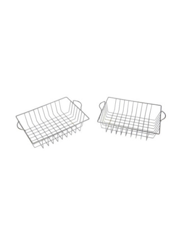 Zestaw 2 Metalowe Kosze Na Owoce Masterkidz Do Kuchni Dla Dzieci