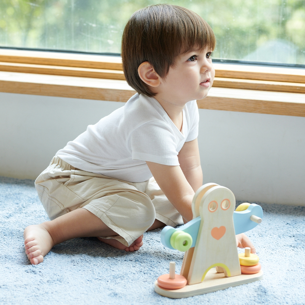 Edukacyjna waga równoważnia hercules dla dzieci montessori 7 el.