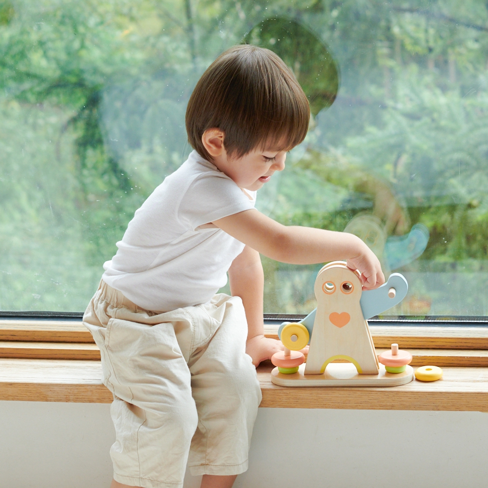 Edukacyjna waga równoważnia hercules dla dzieci montessori 7 el.