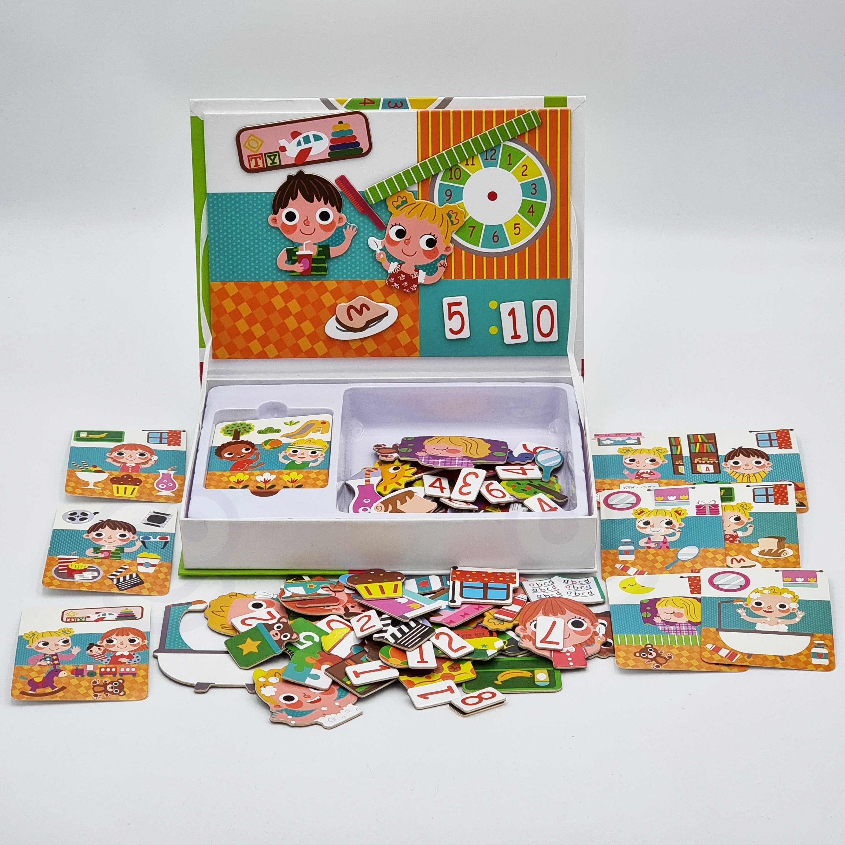 Puzzle drewniane pudełko magnetyczne
