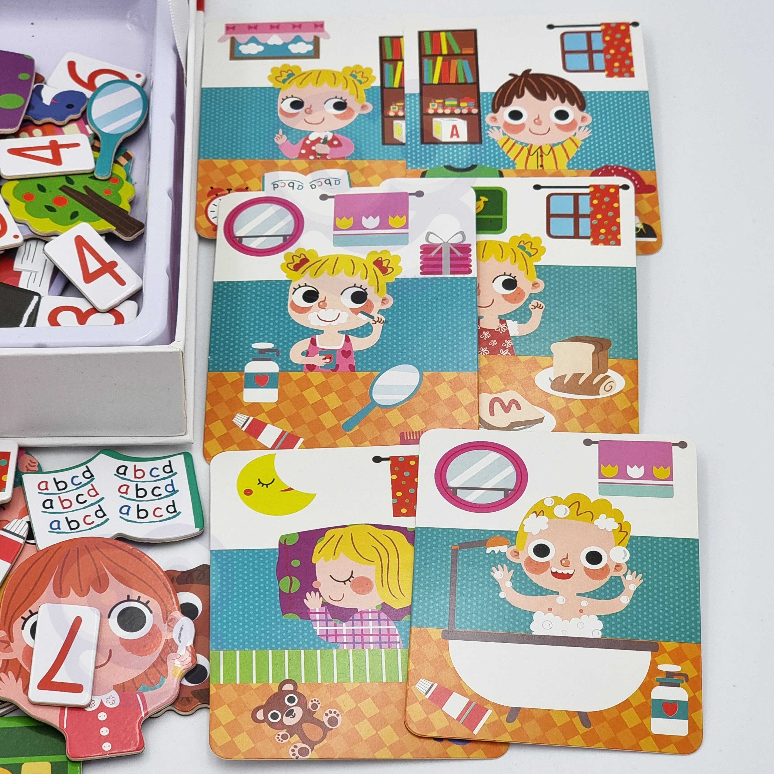 Puzzle drewniane pudełko magnetyczne