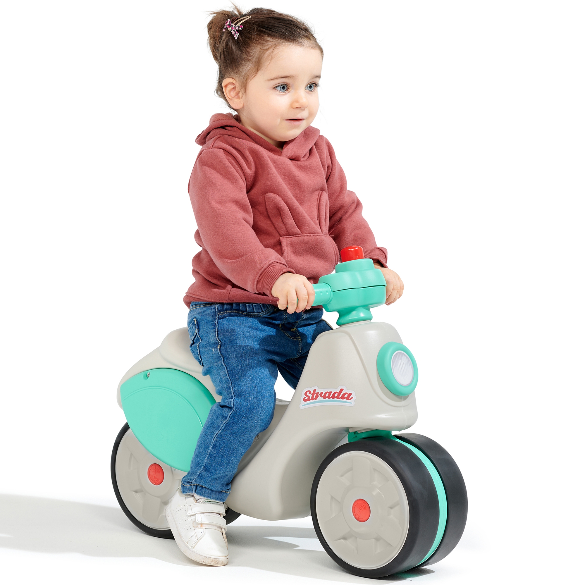 Jeździk scooter strada retro ciche opony od 1 roku