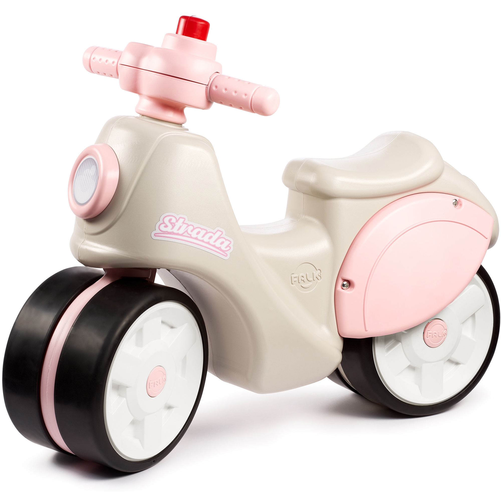 Jeździk scooter strada retro dla dziewczynki ciche opony od 1 roku
