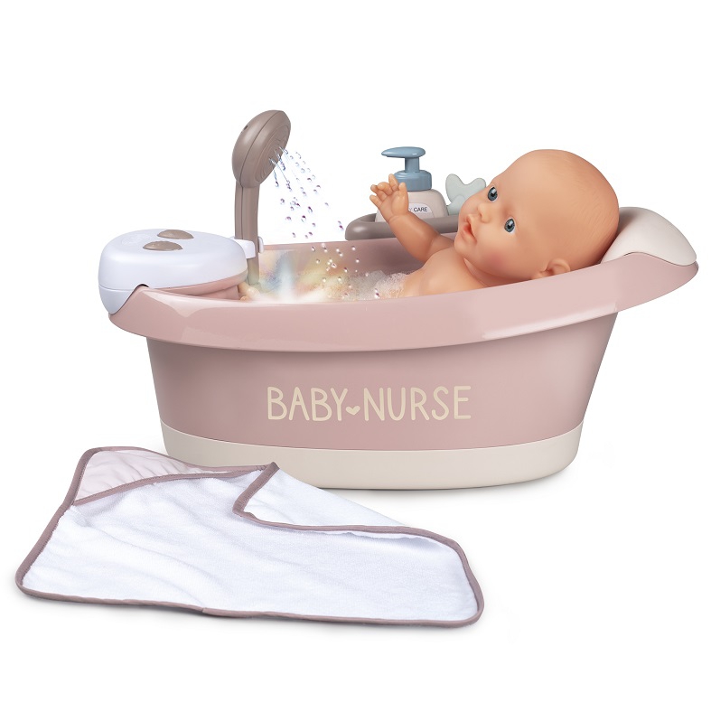 Baby nurse wanienka z hydromasażem, prysznicem i światłem