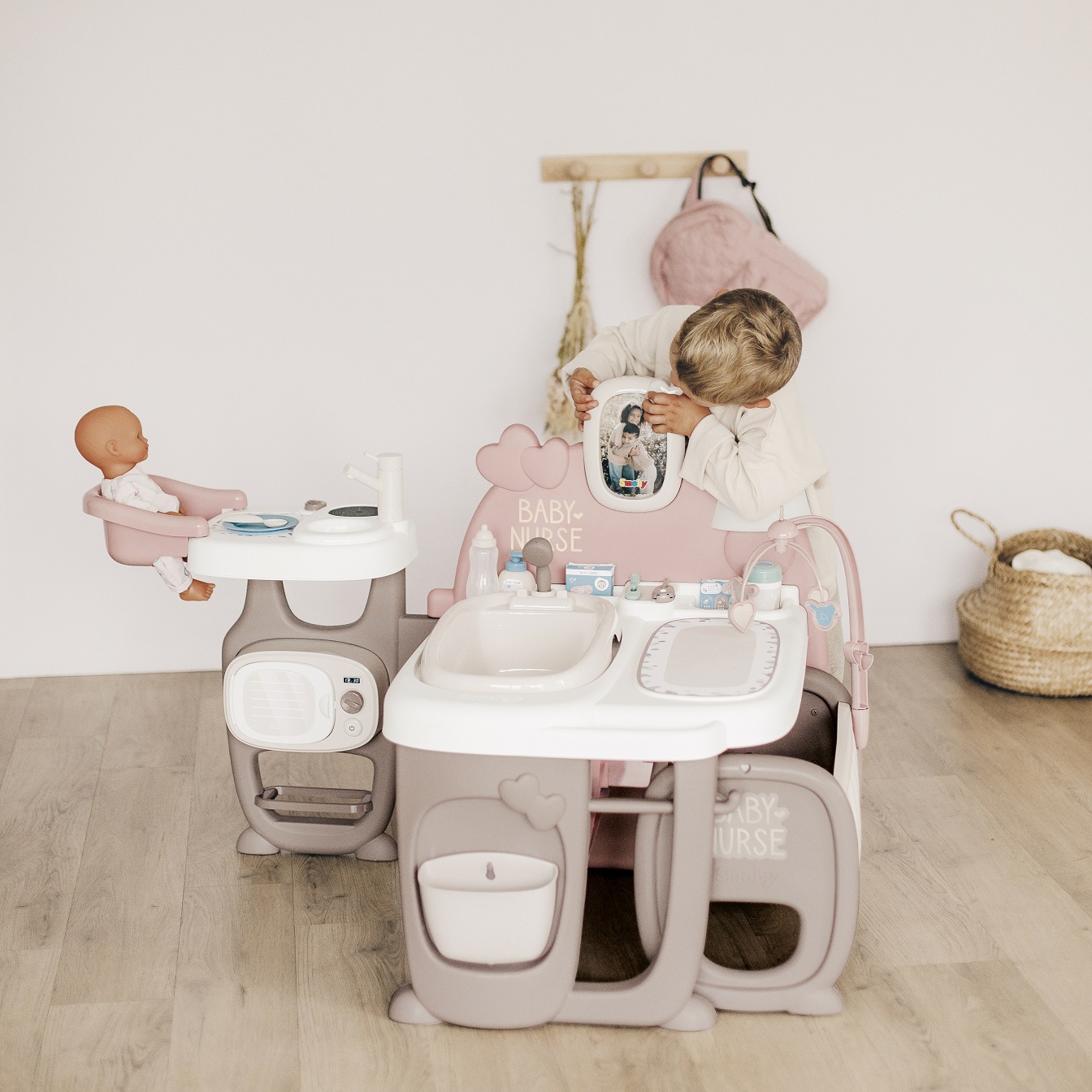 Baby nurse duży kącik opiekunki dla lalki