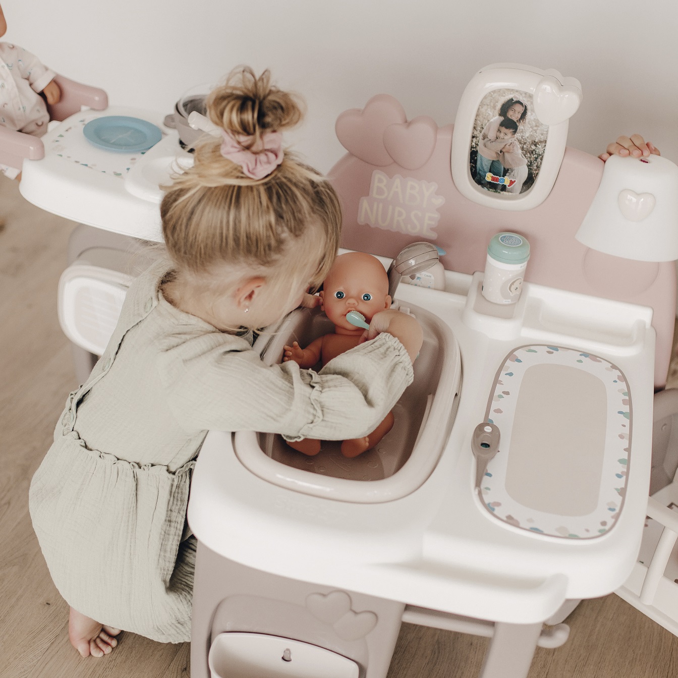 Baby nurse duży kącik opiekunki dla lalki