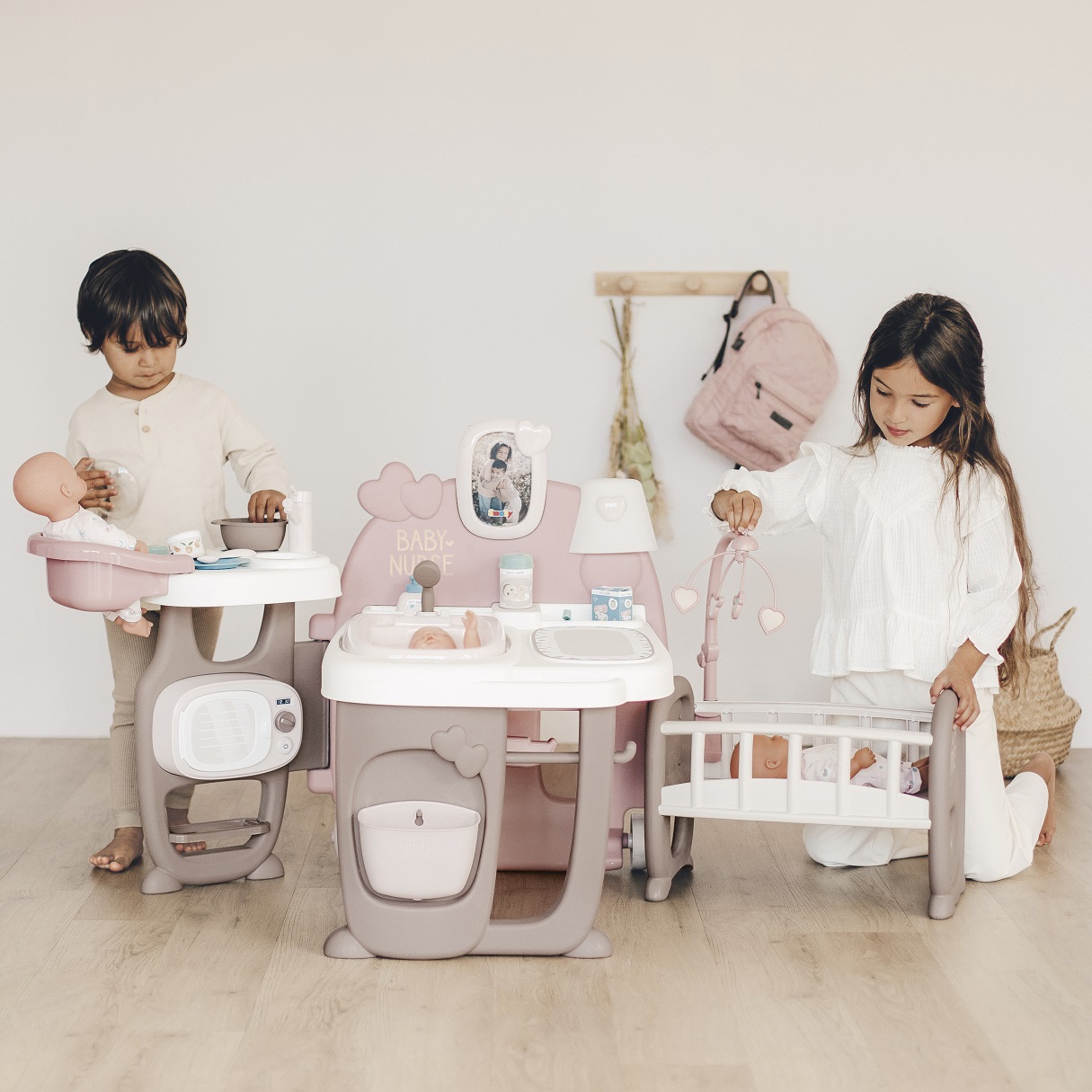 Baby nurse duży kącik opiekunki dla lalki