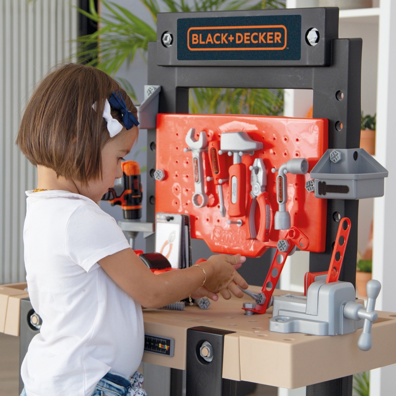 SMOBY Black&Decker Warsztat Bricolo Center 92 Akcesoria