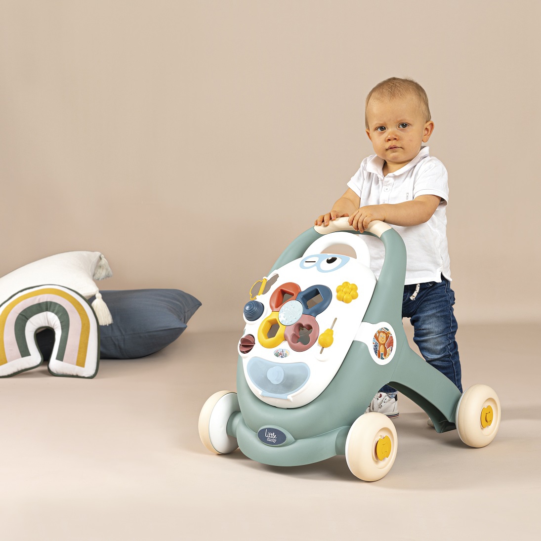 Little chodzik 3w1 pchacz interaktywny wózek